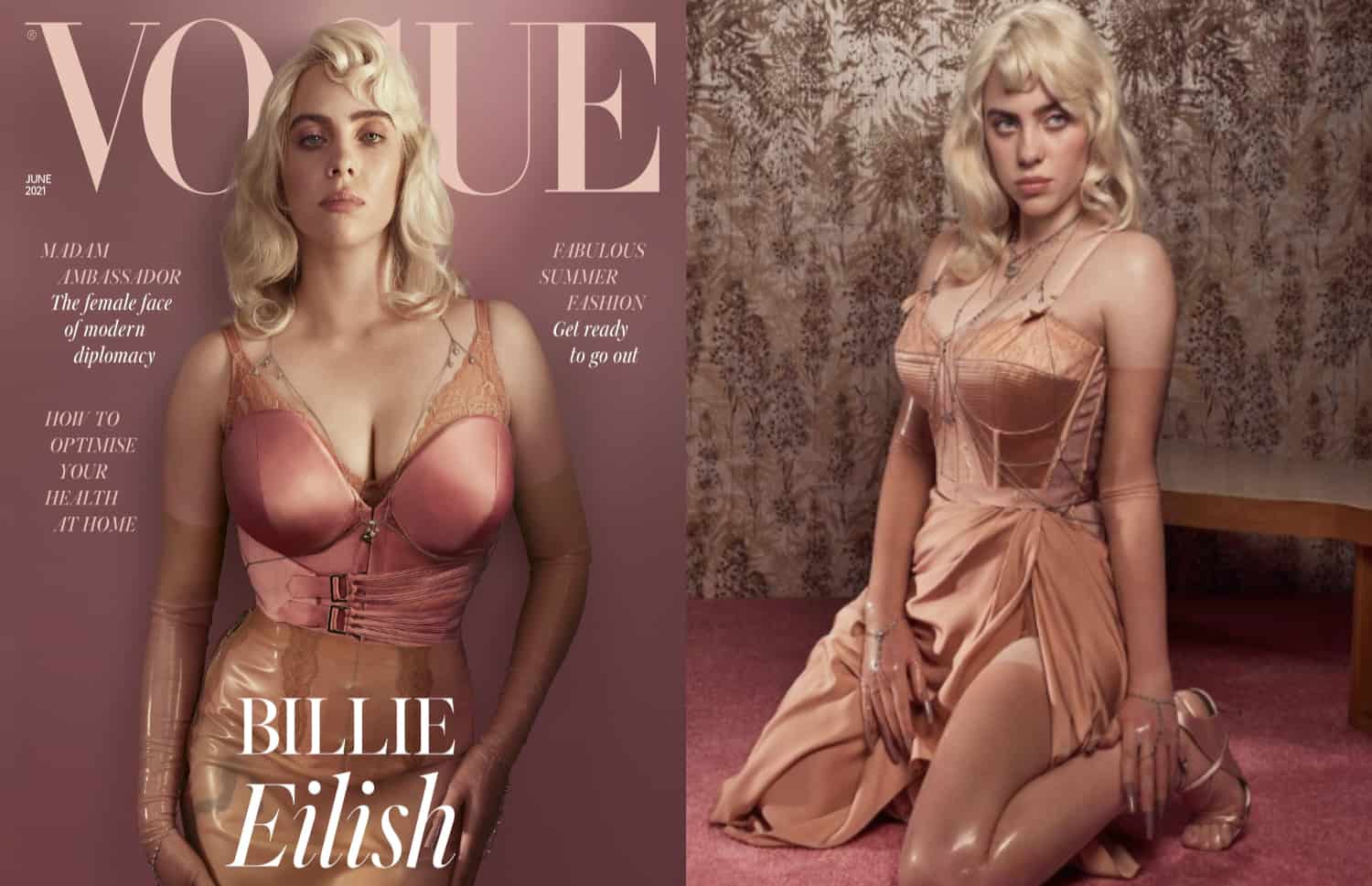 Billie Eilish's British Vogue Cover Breaks Instagram Records
