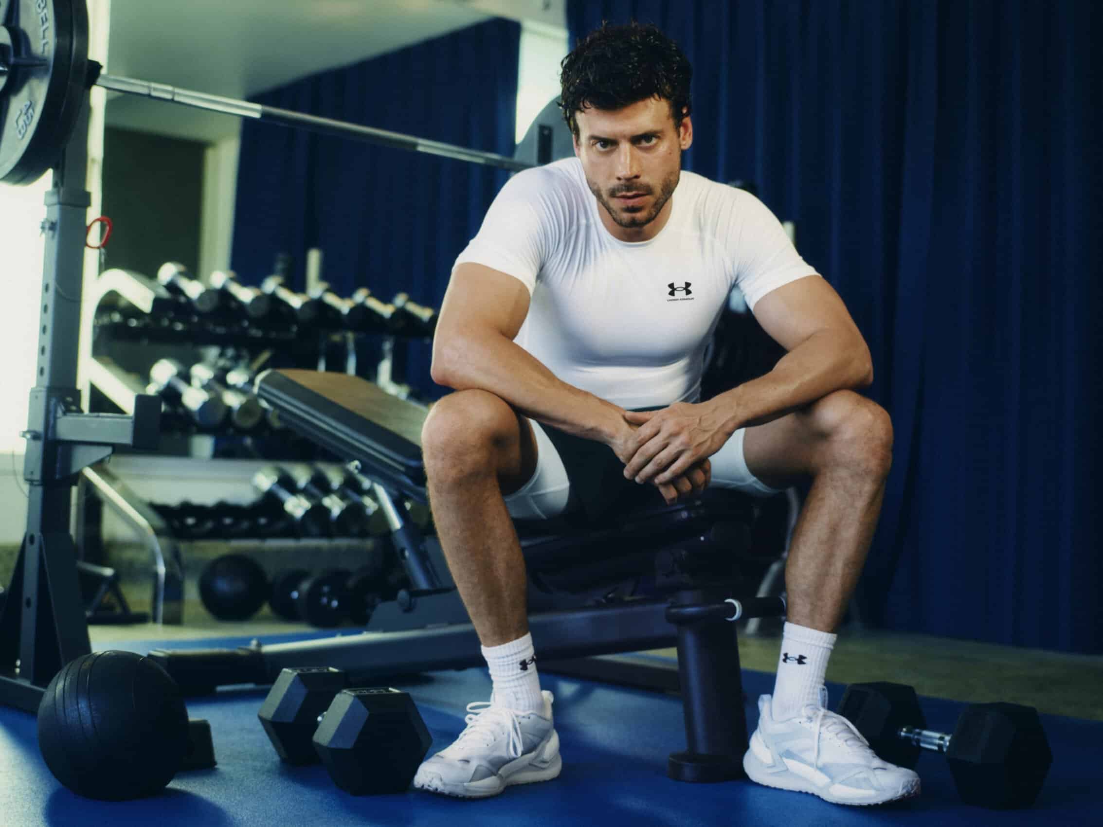 Heated Rivalry Star Francois Arnaud Gets (Very) Sweaty In New Under Armour Campaign