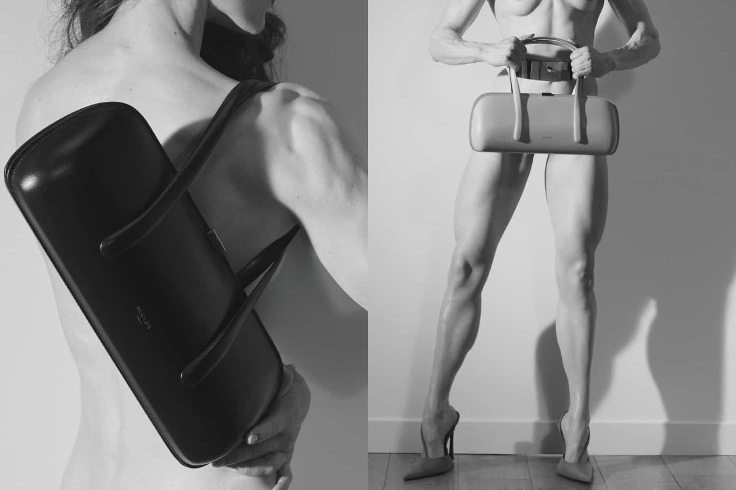 Mugler Delivers a Truly Powerful Ad Campaign for Their New Bag Launch Mugler Delivers a Truly Powerful Ad Campaign for Their New Bag Launch