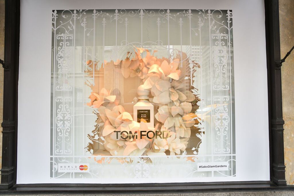 5 Chic Window Displays In Bloom at Saks Fifth Avenue