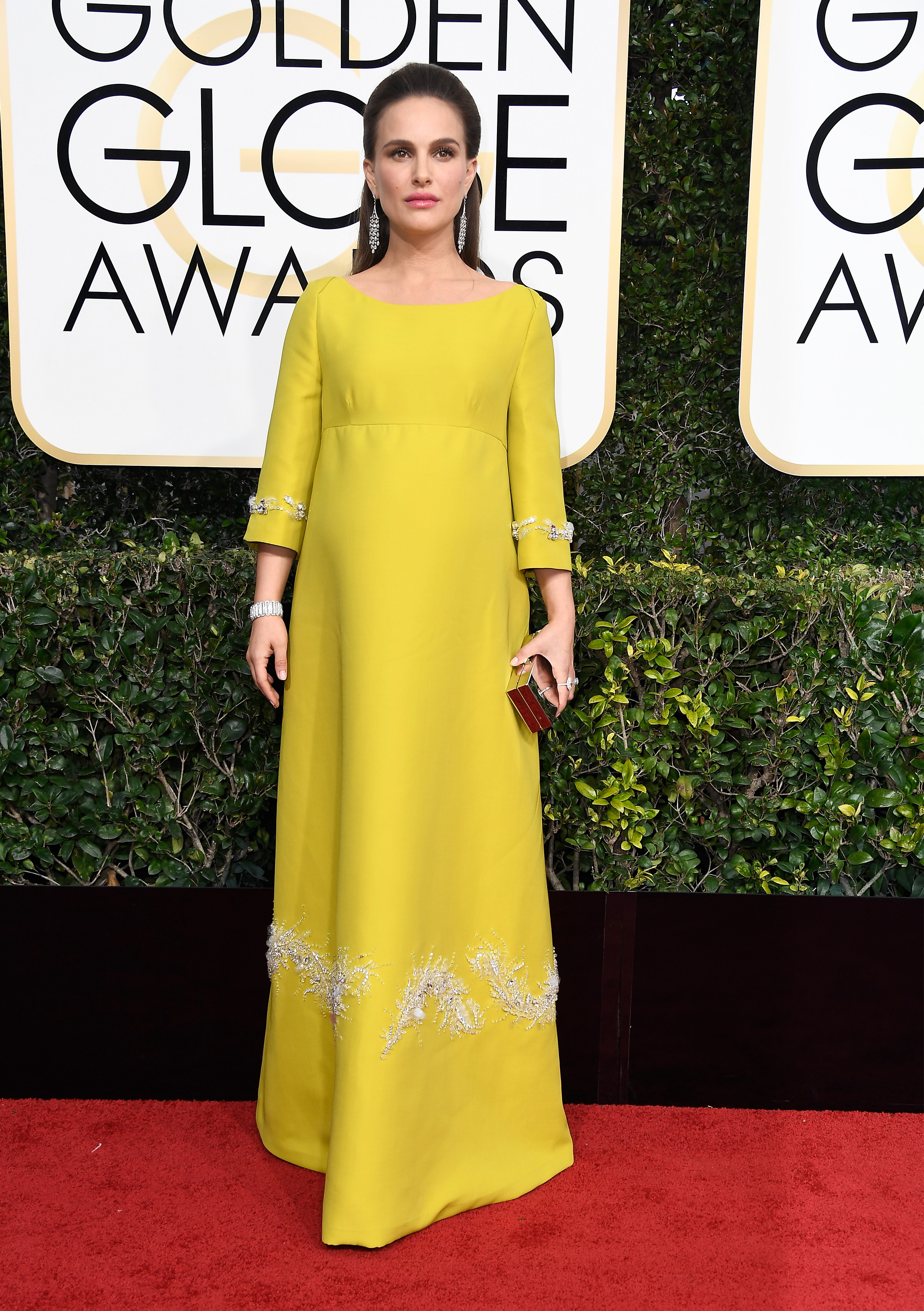 Emma Stone's Valentino Dress at Golden Globe Awards 2017
