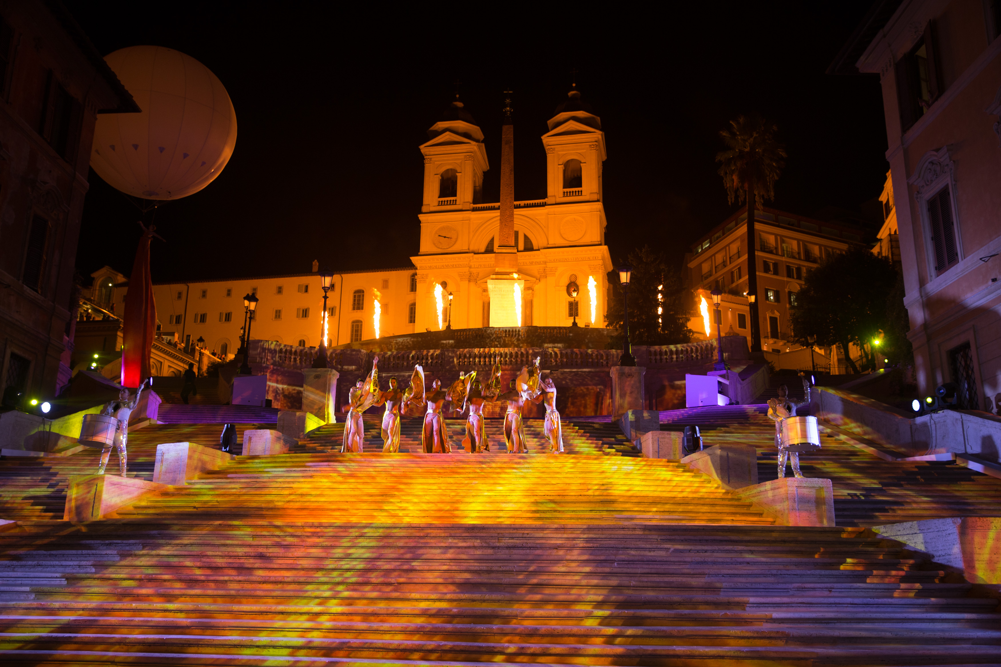 Renovation of the Spanish Steps in Rome 