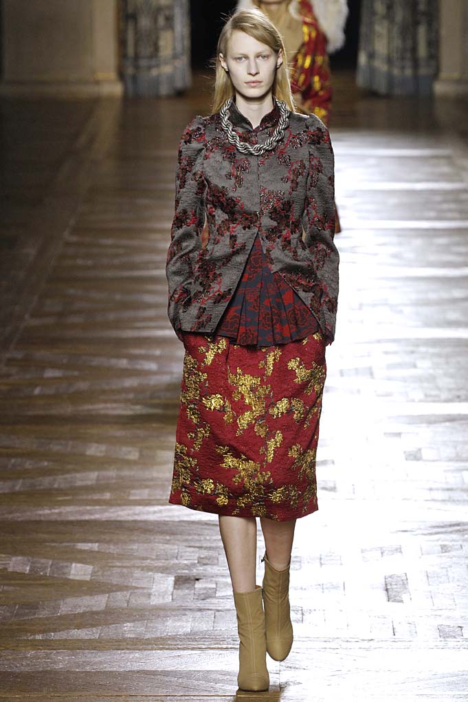 Dries van noten shop brocade boots