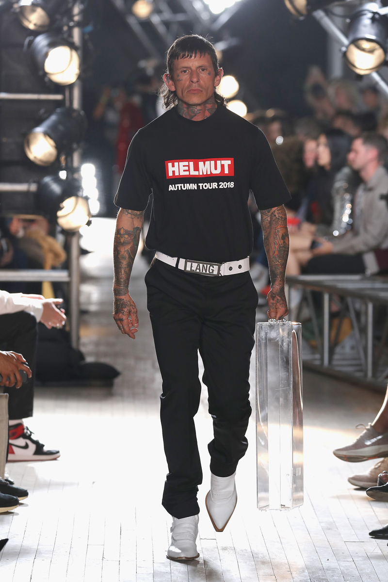 Helmut Lang at New York Fashion Week 2018