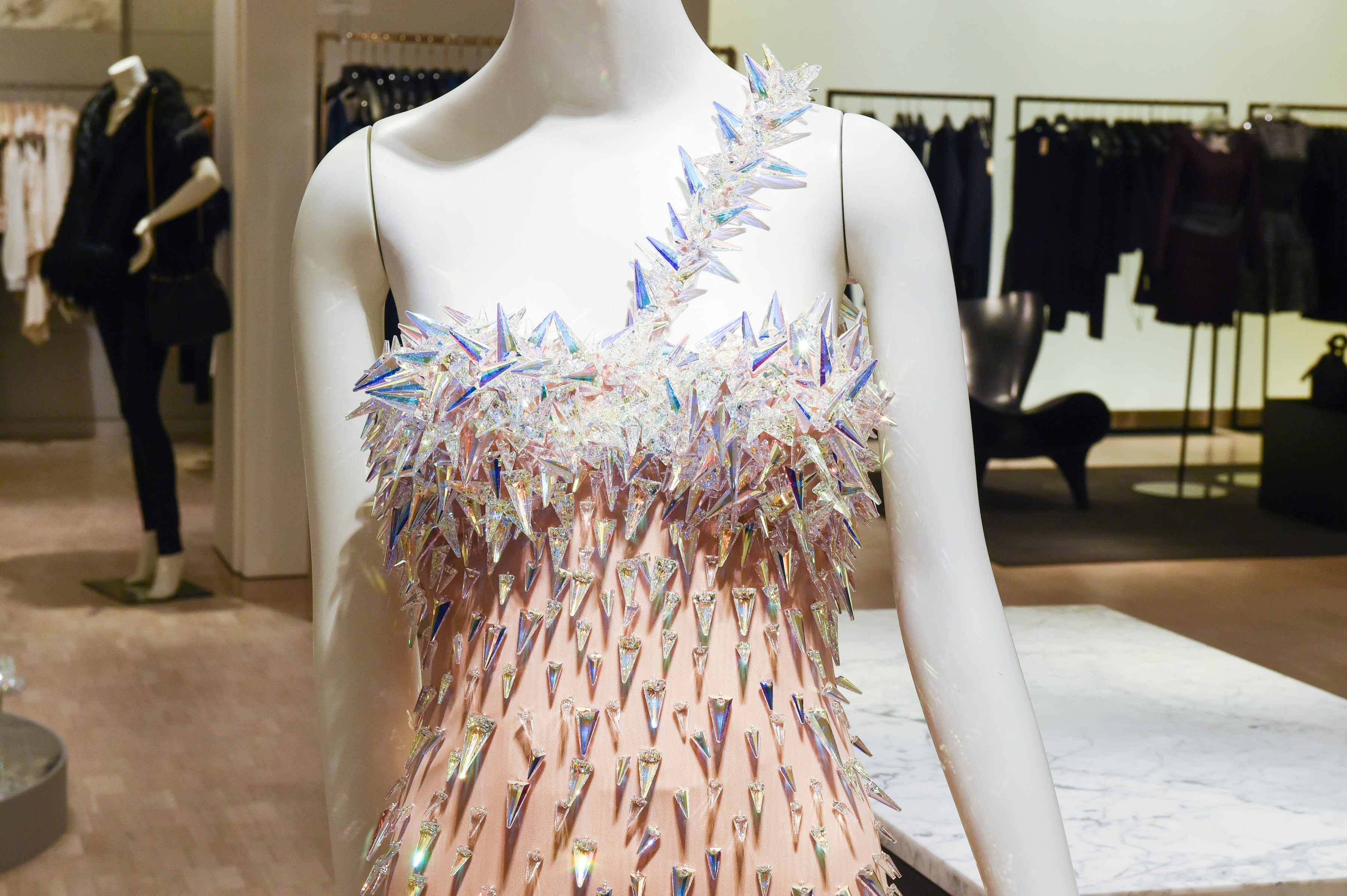 Bergdorf Goodman Unveils Its Swarovski Crystal Holiday Window Display