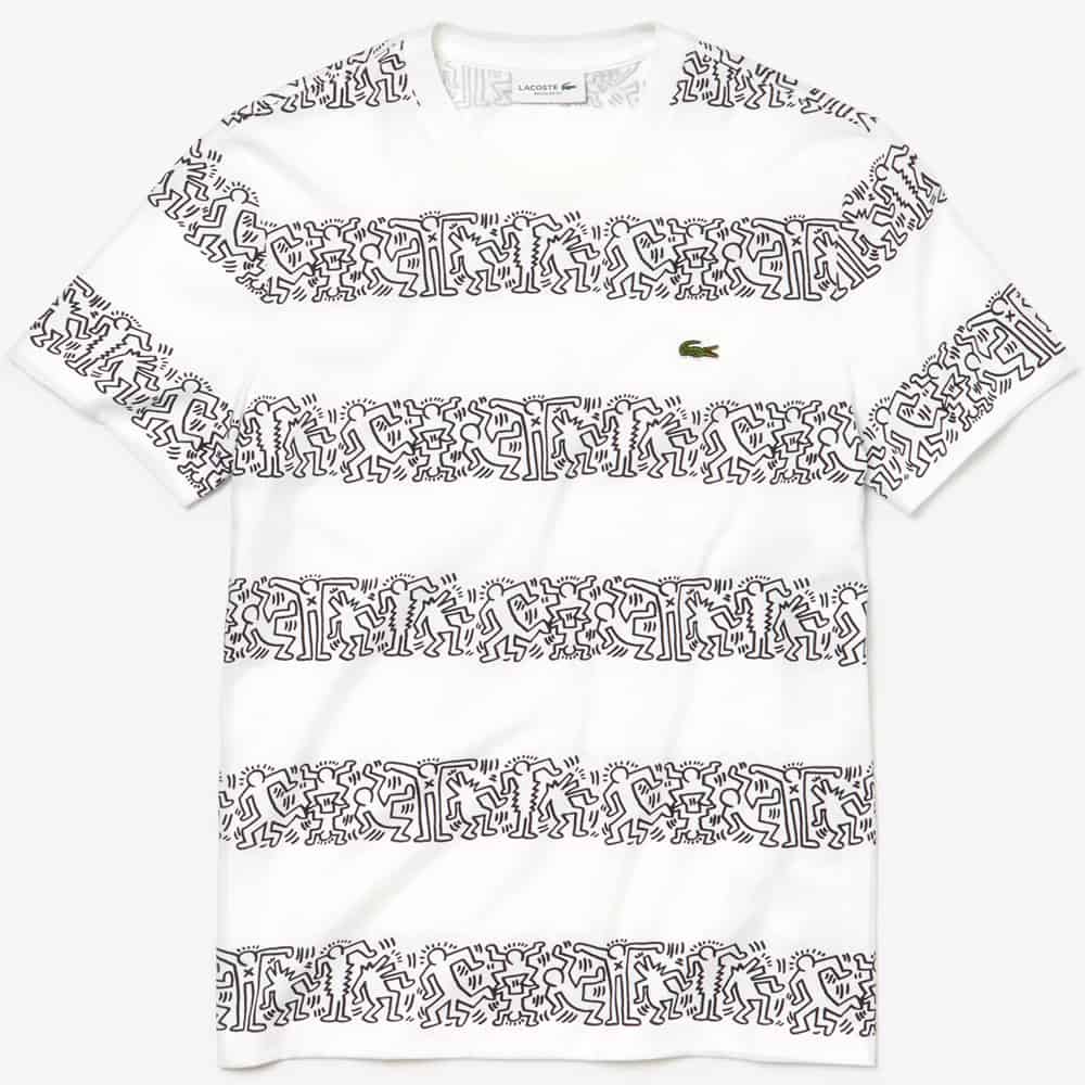 lacoste keith haring collection