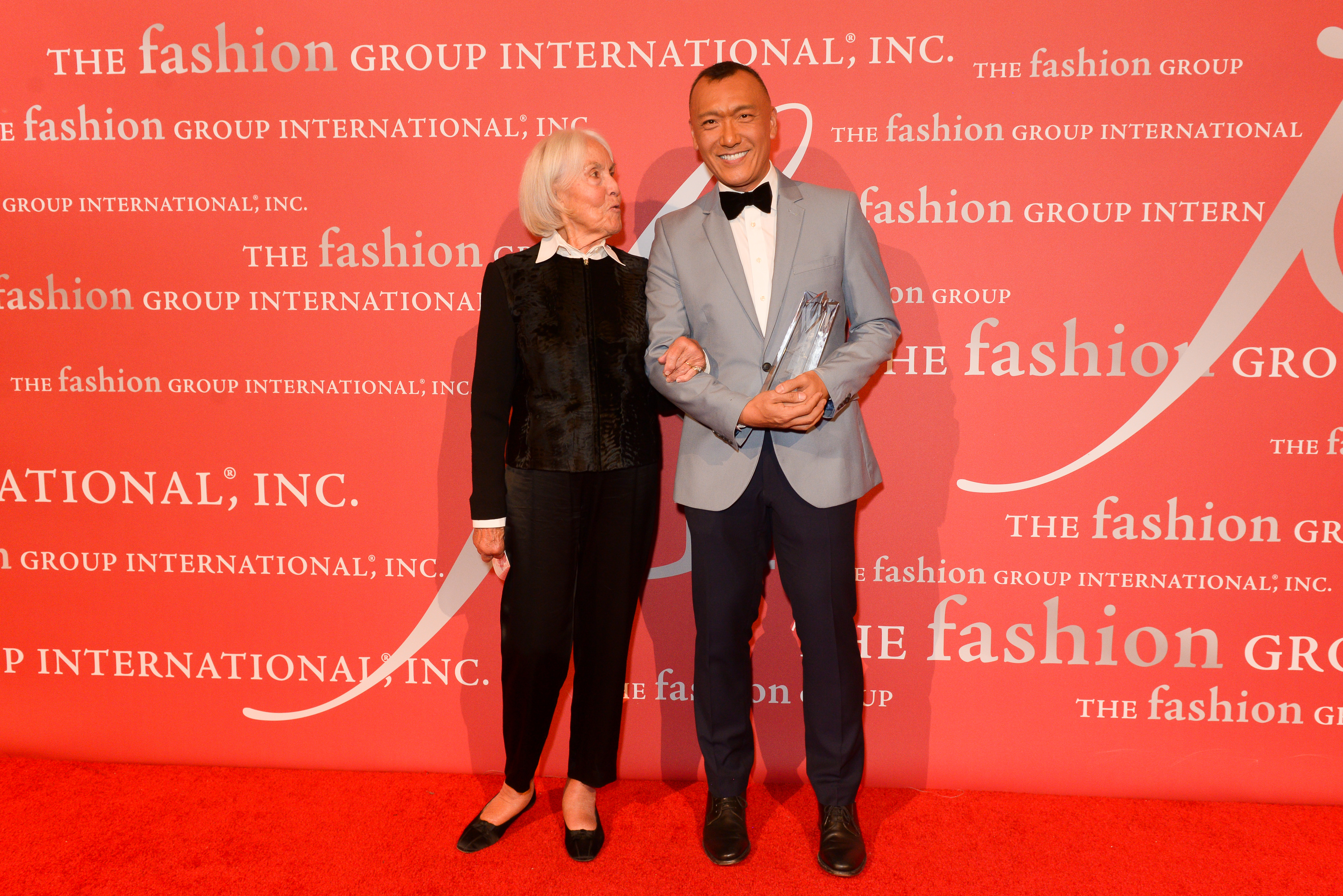 Pierre-Yves Roussel, Tory Burch at THE FASHION GROUP INTERNATIONAL: 32ND  ANNUAL NIGHT OF STARS - INSIDE /
