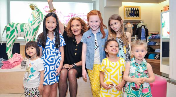 Shot Of The Daily: Diane von Furstenberg & Gap Kids - Daily Front Row