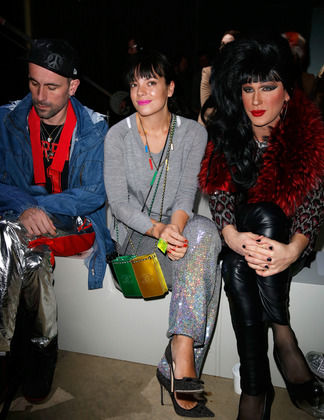 Shot Of The Daily: Lily Allen's Front Row Sweats And Trio Of Chanel Bags -  Daily Front Row