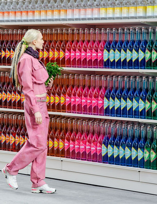 Paris fashion goes shopping at the Chanel supermarket