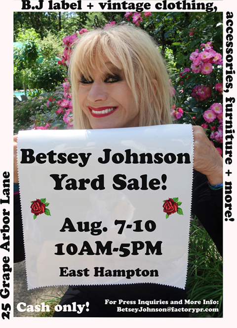 BJ Hamptons Yard Sale