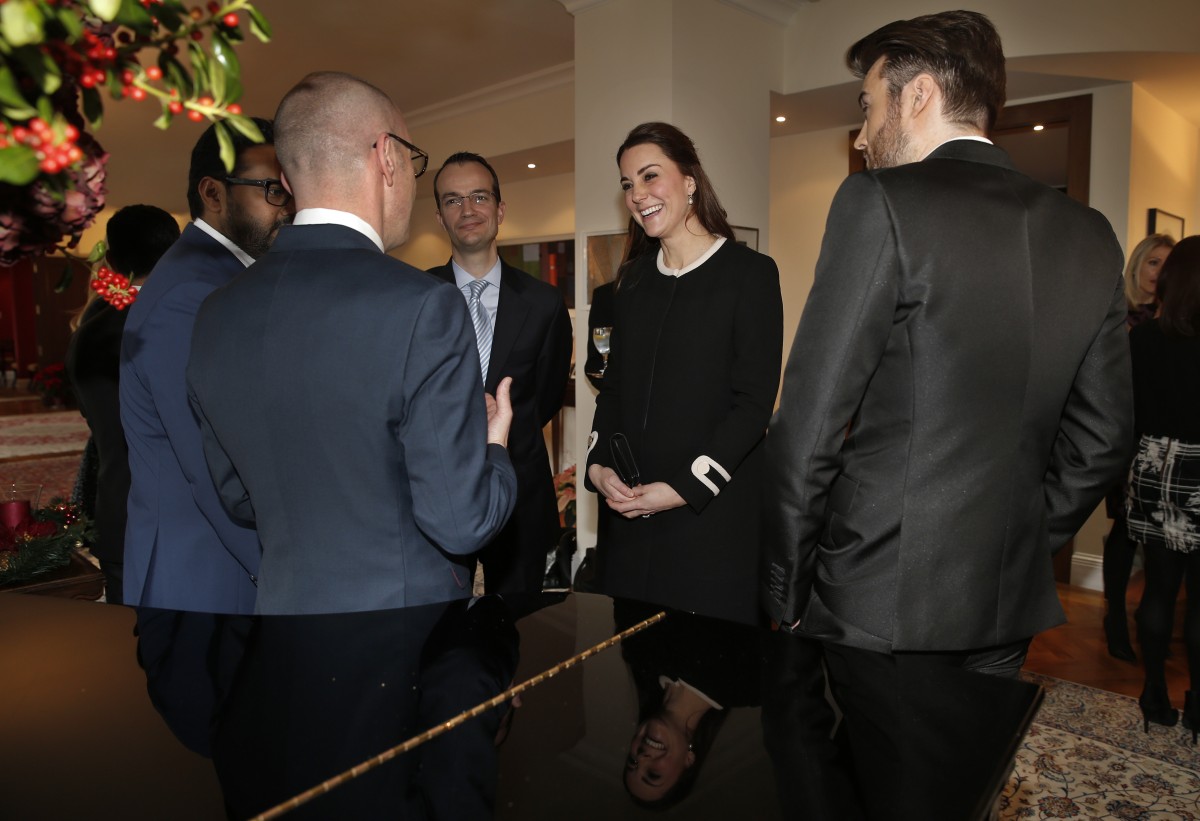 The Duchess Of Cambridge Attends Lunch At The British Consul General's Residence