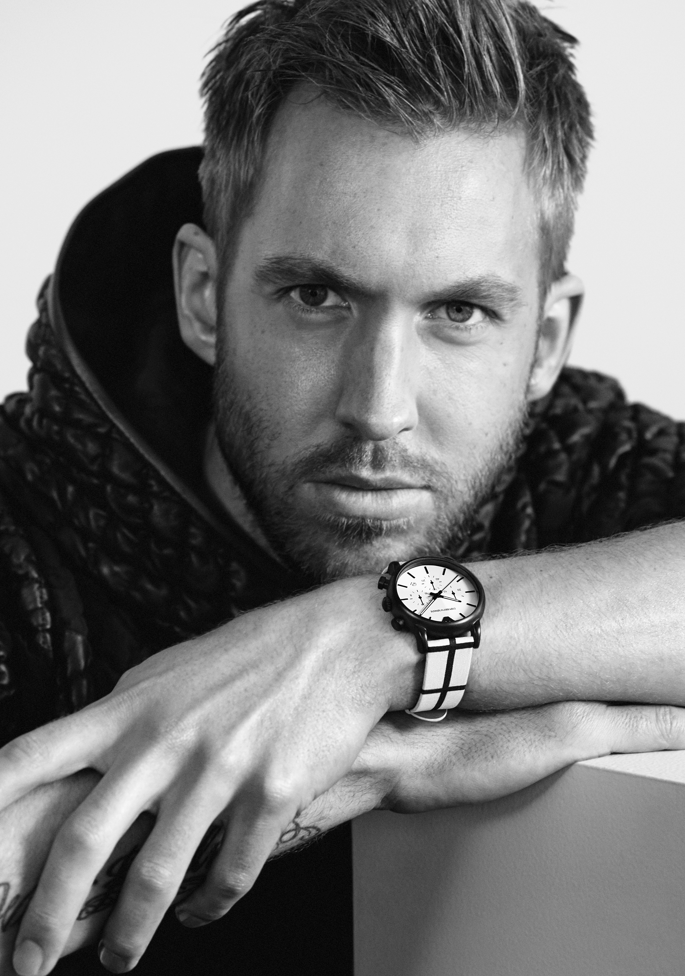 Emporio Armani Discovers That Calvin Harris Is A Total Babe