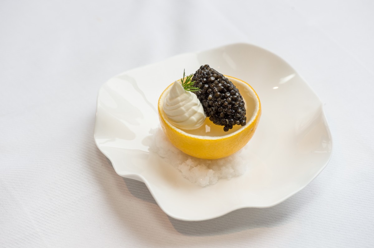 Meyer Lemon Gelee & Caviar 2
