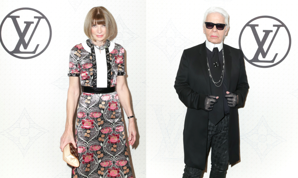 Anna Wintour And Karl Lagerfeld's Scheduling Snafu