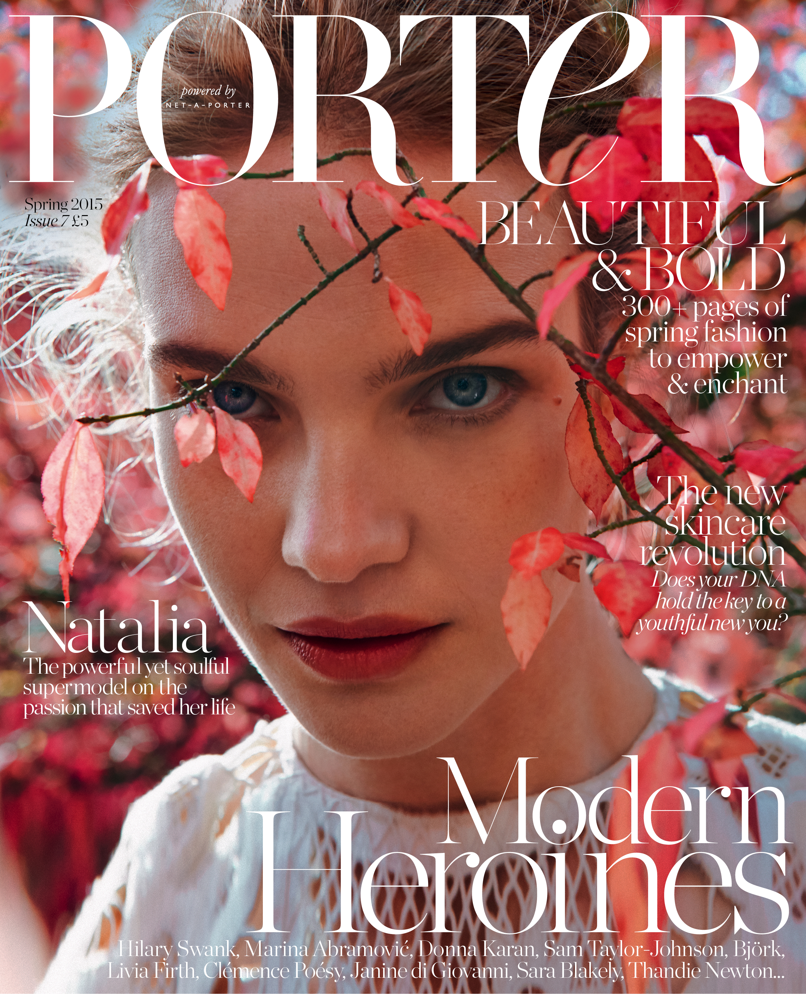 PORTER Mag Puts Natalia Vodianova On Its First Anniversary Cover - Daily  Front Row