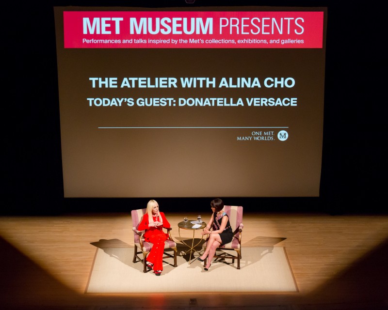 The Atelier with Alina Cho: Donatella Versace
