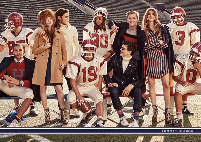 Tommy Hilfiger's Game Day Ad Set
