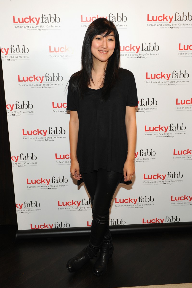 attends Lucky Magazine's Two-Day East Coast FABB: Fashion and Beauty Blog Conference - Day 2 on October 25, 2013 in New York City.