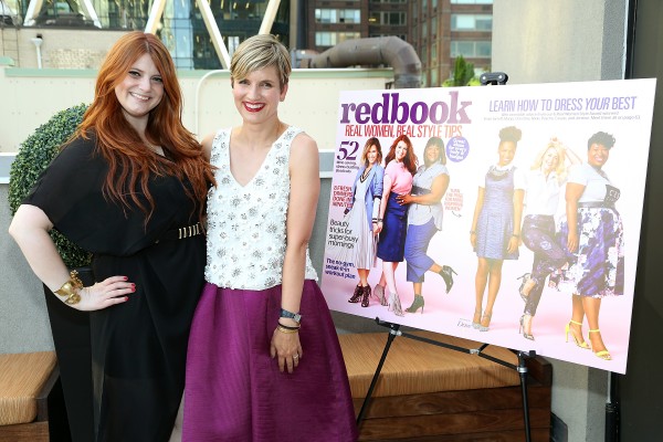 Real Women Style Awards winner Christine Buzan and Redbook Editor in Chief Meredith Rollins