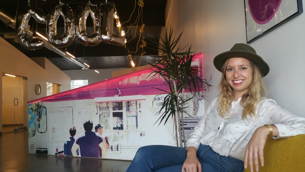 Natasha Case at the COOLHAUS HQ