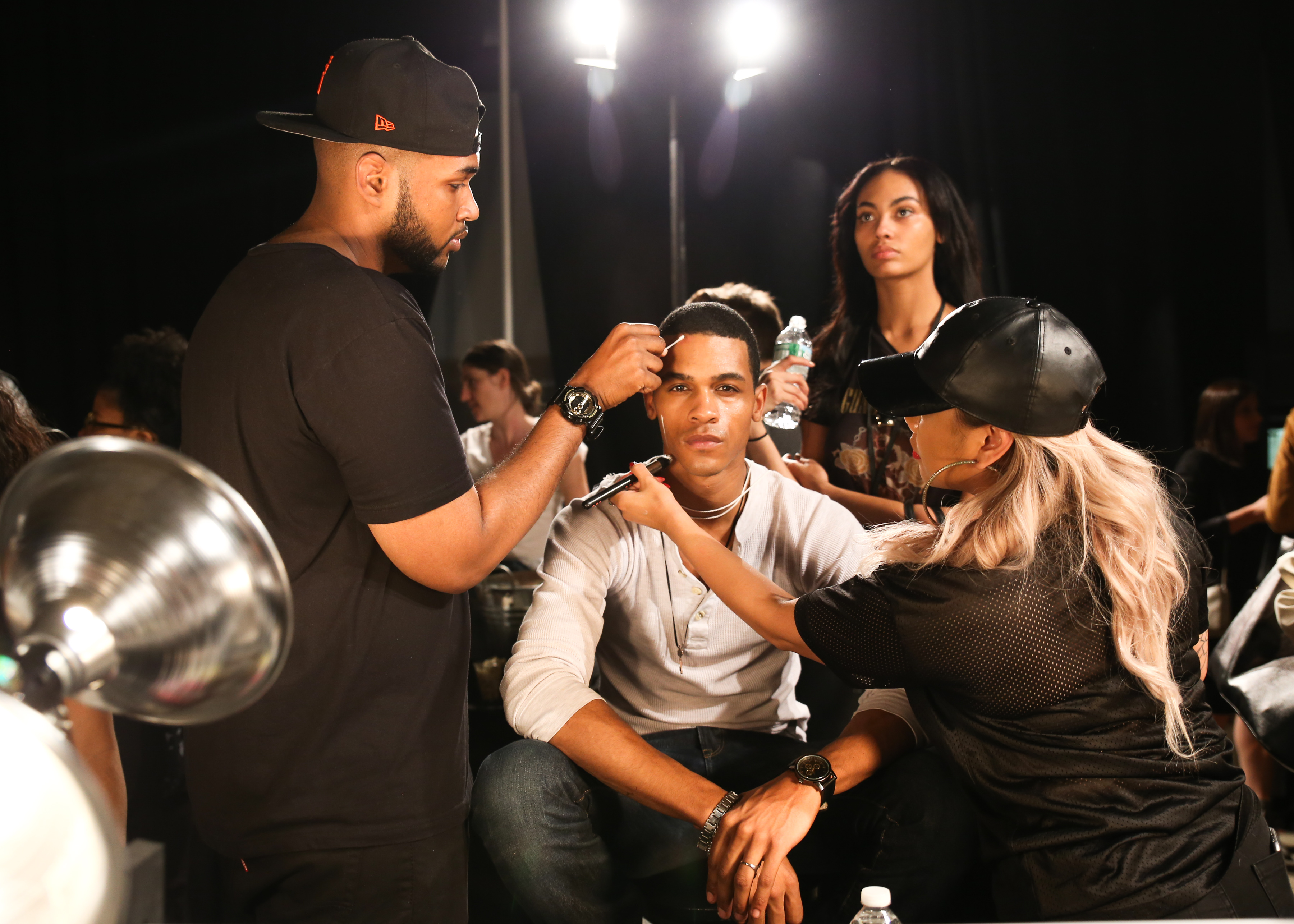 20 of the Best Backstage Shots at Balmain x H&M - Daily Front Row