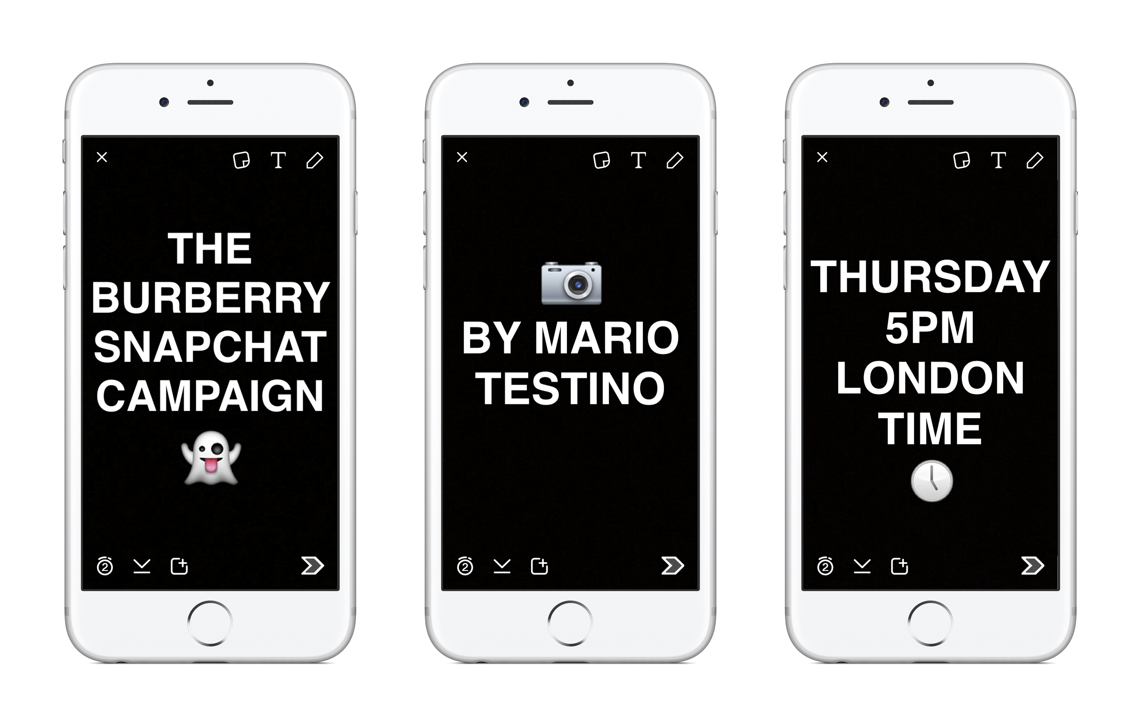 Burberry to Document the Production of Ad Campaign On Snapchat - Daily  Front Row