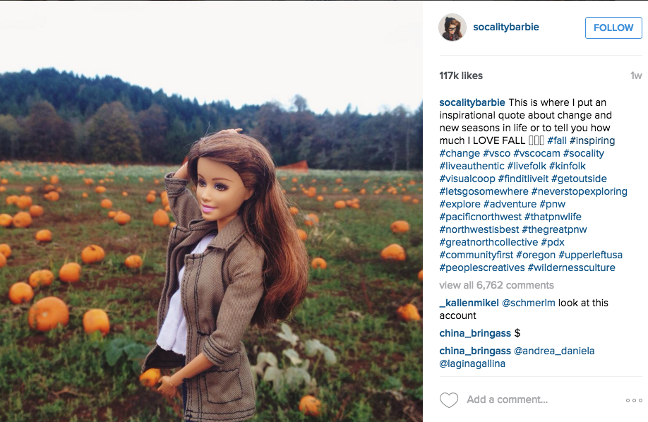 Instagram Sensation Socality Barbie Quits - Daily Front Row