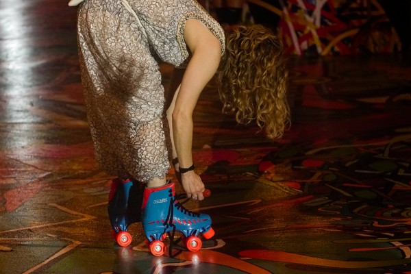 FAENA ART & W MAGAZINE: PUBLIC ROLLER-DISCO INSTALLATION