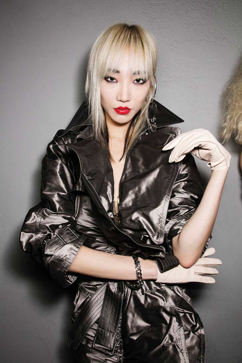 Ashleigh Good Soo Joo  Chiharu Okunugi for Chanel FallWinter 20132014  Campaign by Karl Lagerfeld  The Fashionography