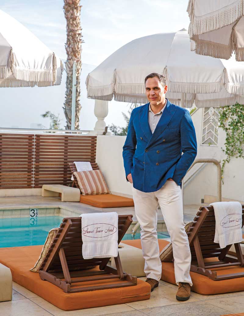 Meet Sunset Tower Hotel's Visionary, Jeff Klein - Daily Front Row