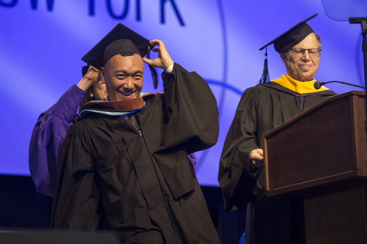 Fashion Institute of Technology 2016 graduation held at the Jacob Javits Center in New York on Thursday, May 19, 2016.