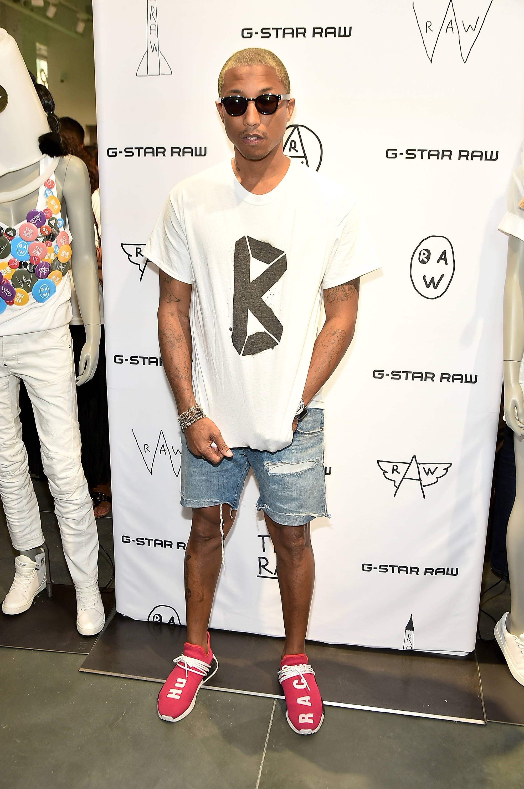 Pharrell Williams Shows Us G-Star RAW's New 5th Ave. Digs - Daily Front Row