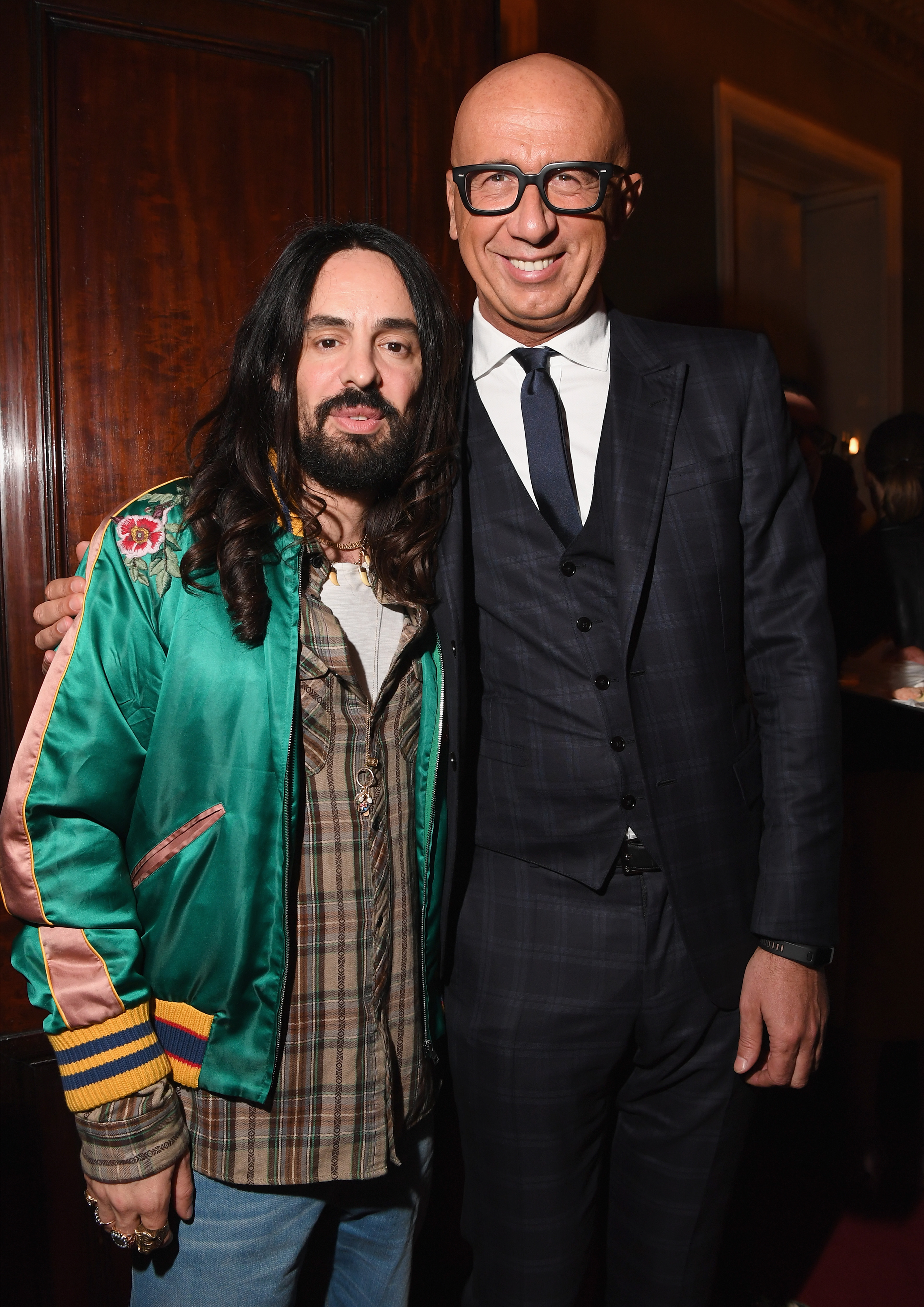 CEO of Gucci Marco Bizzarri and Gucci Creative Director Alessandro News  Photo - Getty Images