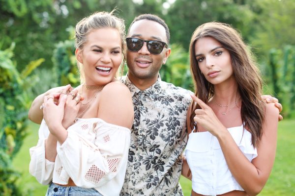 Chrissy Teigen, John Legend, Emily Ratajkowski