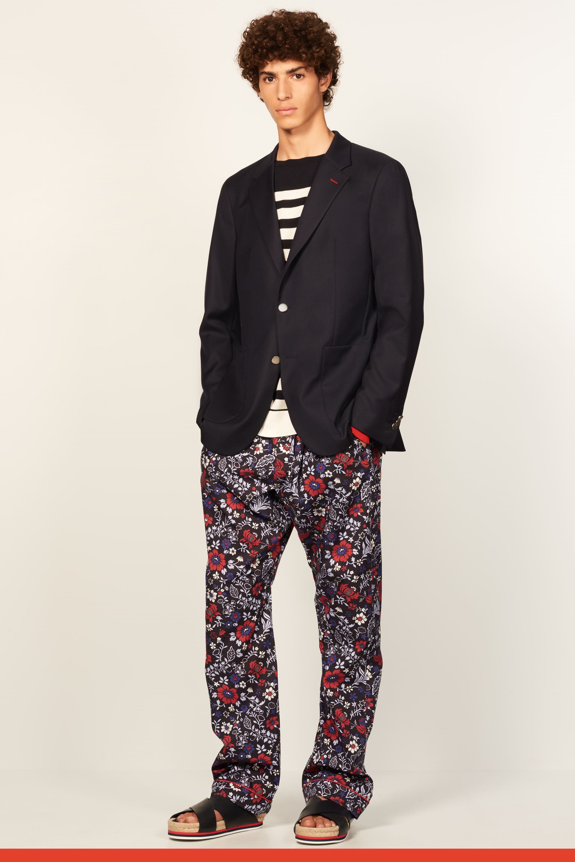 tommy hilfiger floral blazer