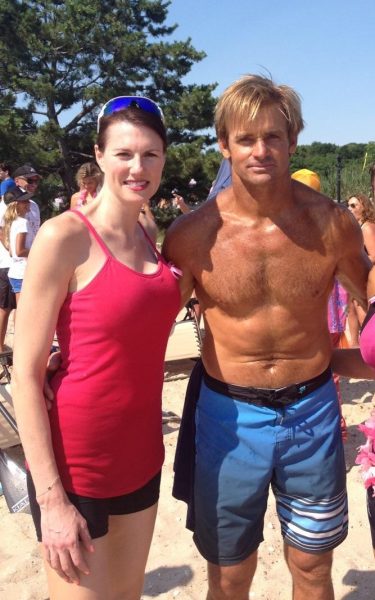 Jenn Bruno & Laird Hamilton at Paddle & Party for Pink 2015 