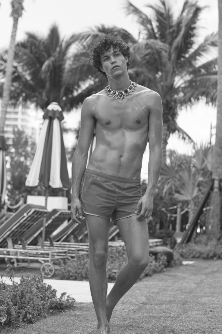 FMA Winner Miles McMillan, Male Model of the Year Daily Front Row