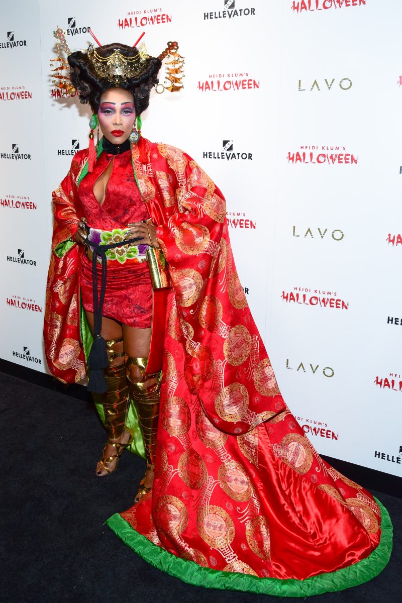 June Ambrose==Heidi Klum’s 16th Annual Halloween Party sponsored by GSN’s Hellevator and SVEDKA Vodka at LAVO New York==LAVO New York, NYC==October 31, 2015==©Patrick McMullan==Photo - Sean Zanni/PMC====