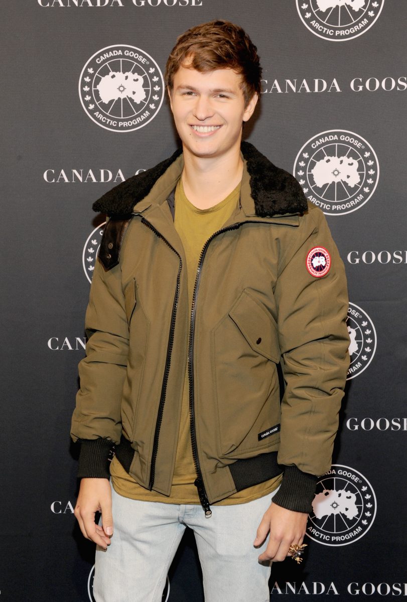 NEW YORK, NY - NOVEMBER 16: Actor Ansel Elgort attends the Canada Goose New York City Flagship Store opening on November 16, 2016 in New York City. (Photo by Craig Barritt/Getty Images for Canada Goose)