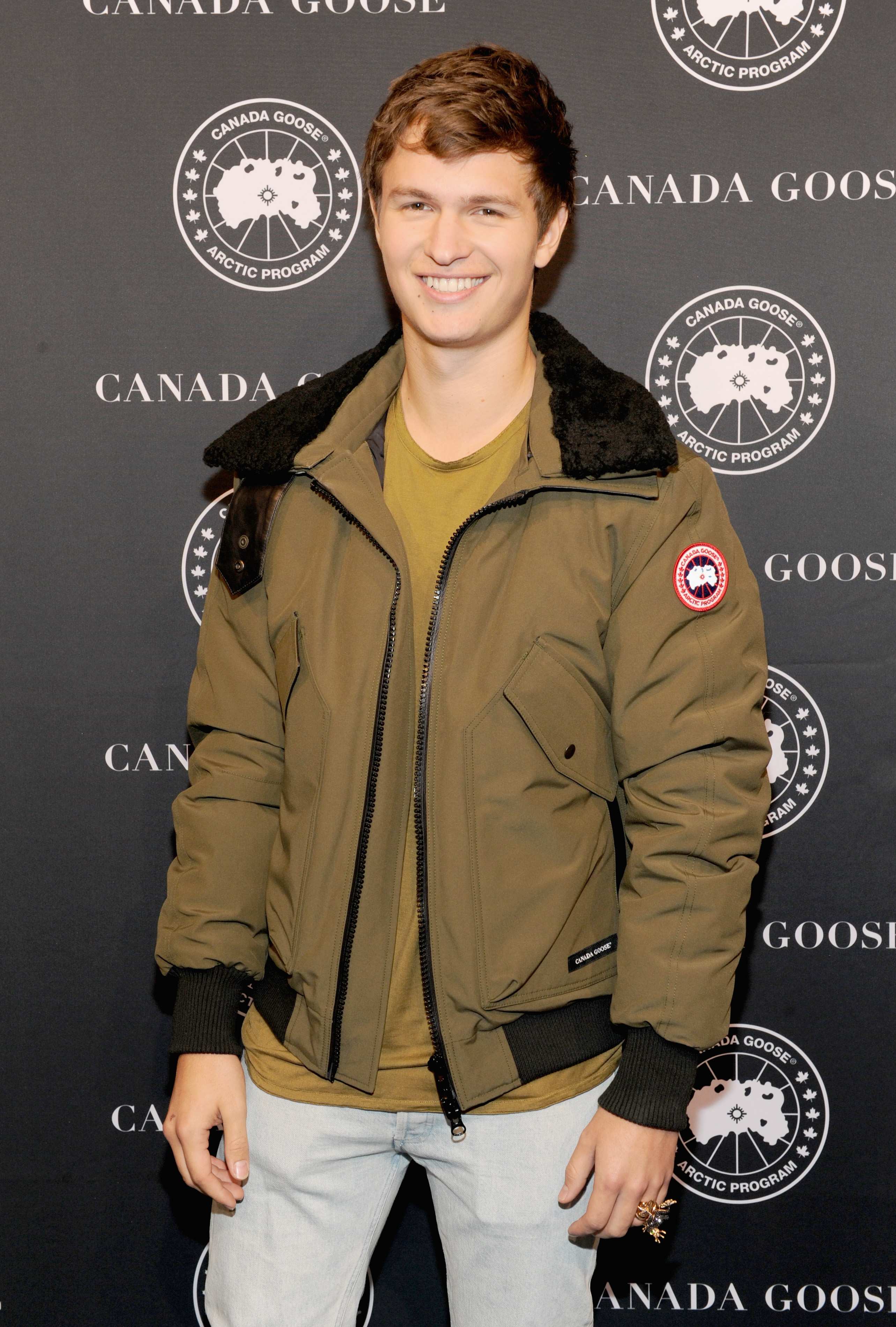 Ansel Elgort on Celebrating Canada Goose's NYC Opening and...