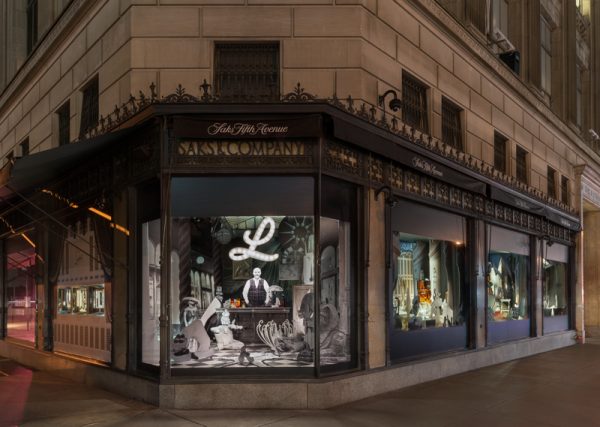 Christian Louboutin Unveils Four Surrealist Windows at Saks Fifth Avenue
