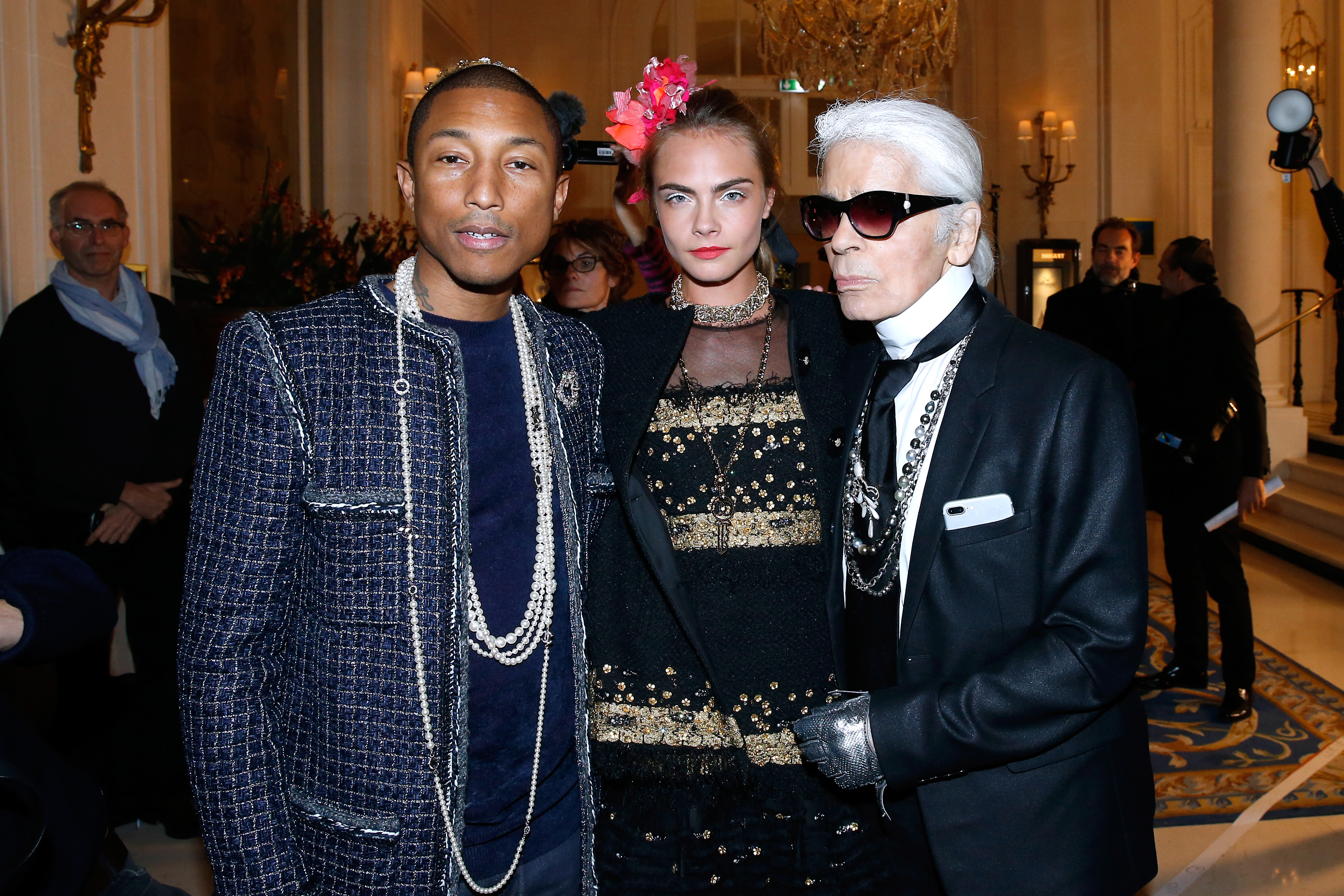 Chanel Announces Ad Campaign with Pharrell, Cara Delevingne, Kristen Stewart,  and Caroline de Maigret - Daily Front Row