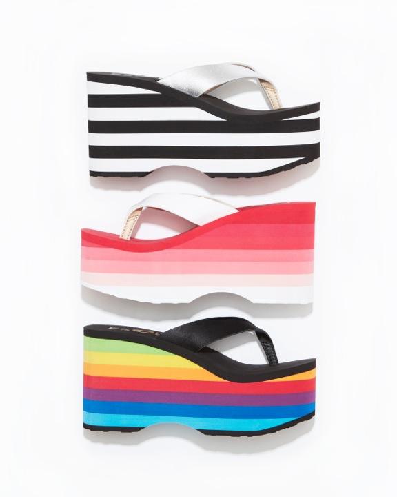 Rocket dog rainbow platform sandals discount