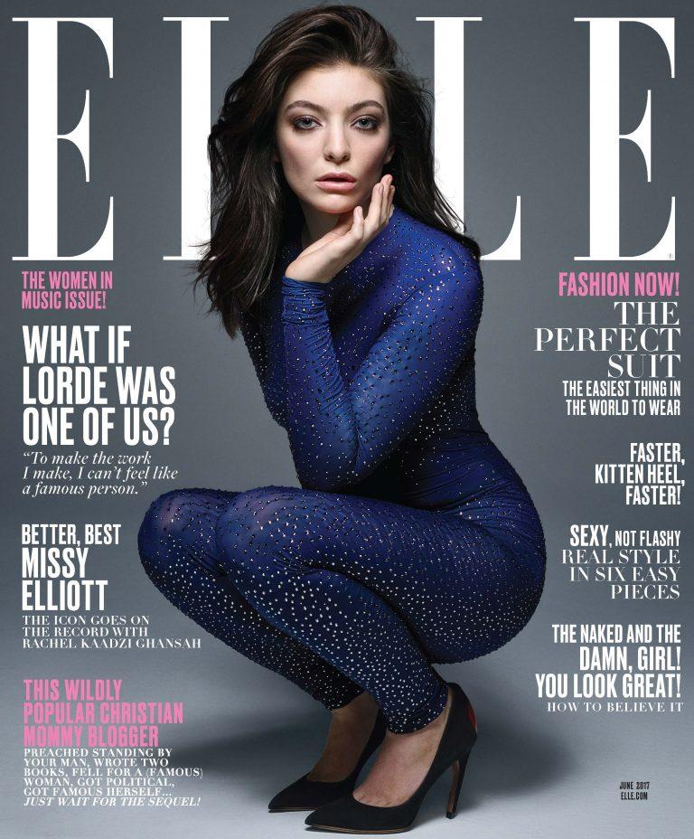 Lorde Covers Elle's June Issue