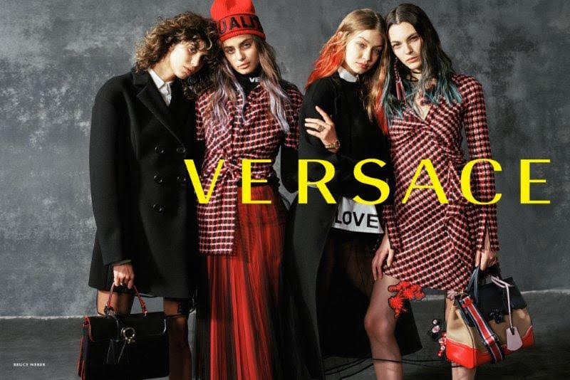 The new star of Donatella Versace's latest campaign is Donatella Versace