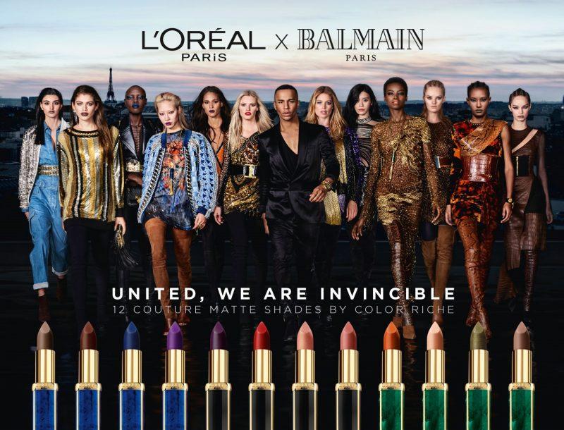 L'Oréal Paris and Balmain Paris Unveil New Lipstick Collaboration - Daily  Front Row