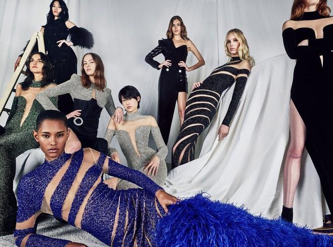 Balmain's Olivier Rousteing Launches Stunning Red Carpet Dress Line