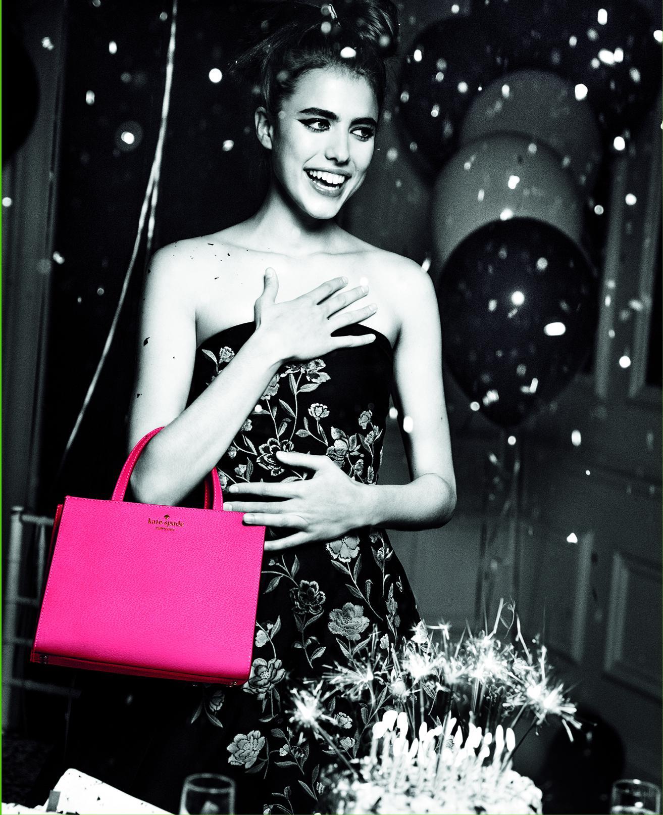 Actress Andie MacDowell's Daughter Margaret Qualley is the New Face of Kate  Spade