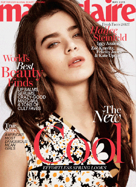 Hailee Steinfeld Looks Smokin' Hot In the New Marie Claire